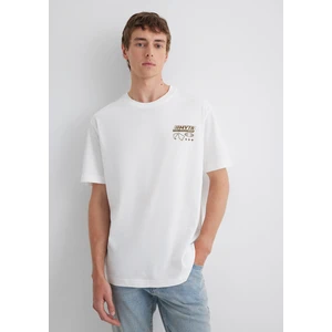 Baskılı Beyaz Tişört 0613032-70057