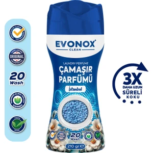 Clean Granül Çamaşır Parfümü & Çamaşır Yumuşatıcı İstanbul 210 gr