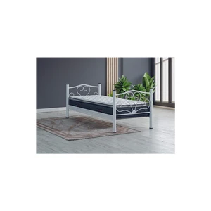 Metal Ranza, Tek Kişilik ,90X190CM Yatak Uyumlu, Ferforje Karyola(Yatak Dahil Değildir)