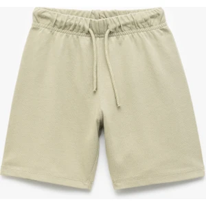 Pamuklu Beli Bağcıklı Basic Şort