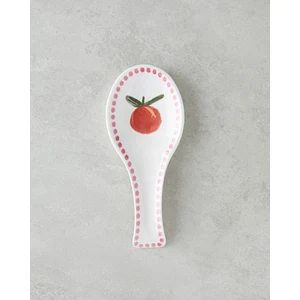 Orange Melamin Kaşıklık 24 cm Beyaz - Turuncu