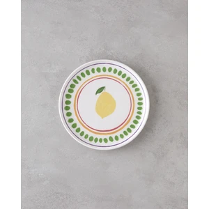Lemon Seramik Pasta Tabağı 20 cm Renkli