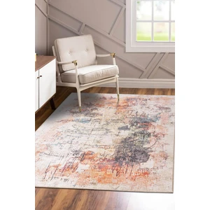 Funk Modern Dokuma Taban Dekoratif Renkli Halı (Al 262)