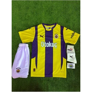 Fenérbãhçe//isimsiz Sarı/lacivert 24/25 Yeni Sezon Çocuk Forması