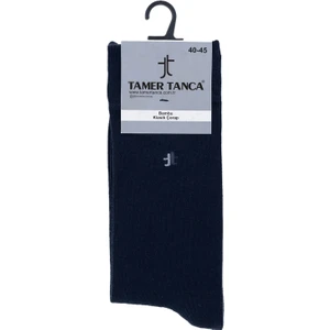 Tamer Tanca Erkek Bambu Lacivert Klasik Çorap 1114 T24 Erk Crp 40-44 Lacıvert