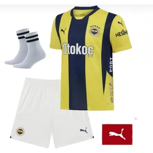 Fênêrbâhçê-Isimsiz New Sezon 25/26 Parçalı Çoçuk 4.lü Set Futbol Forması Vs Spor Atlet