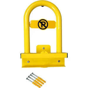 Kardelen İş Elbiseleri UT 2007 Asma Kilitli U Bariyer Sarı Renk, Yer Tipi Otopark Bariyeri, Araç Park Engelleyici