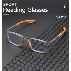 Spor, Rahat, Mavi Işık Korumalı Okuma-Gözlüğü, 1.5 Silikon Saplı, Pc Çerçeve, Şık,hafif