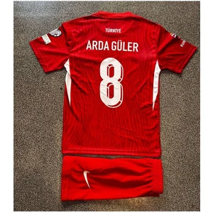 Türkiye Milli Takım /.arda.güler Kırmızı Iç Saha Çocuk Forması 4'lü Set