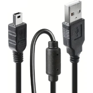 5 Metre Mini USB 5pin Hızlı Veri Şarj Aleti Kablosu 5mt Ps3 Mp3 Mp4 Çalar Araba Dvr Gps Dijital Kamera Kablosu