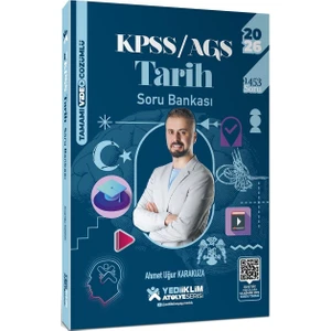 Yediiklim Yayınları 2026 Kpss Ags Atölye Serisi Genel Kültür Tarih Tamamı Video Çözümlü Soru Bankası