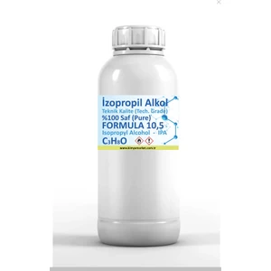 500 ml izo propil alkol İPA kokusuz %99.9 saf dezenfektan