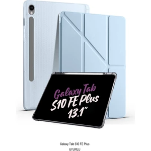 Galaxy Tab S10 Fe Plus Uyumlu 13.1 Inç Kalem Bölmeli Standlı Tri Folding Tablet Kılıfı