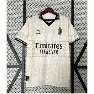 23/24 Ac Milan Isimsiz Yetişkin Forması Beyaz