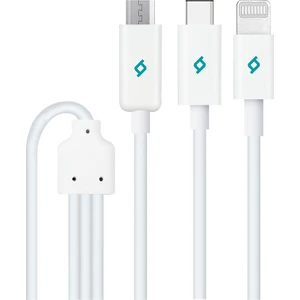 Trio Şarj Kablosu Micro USB Ligthining USB-C 2DK7521B