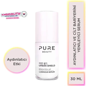 Pure Beauty  Pure Beauty Canlandırıcı Parlak Leke Karşıtı B3 Vitaminli Serum 30 ml