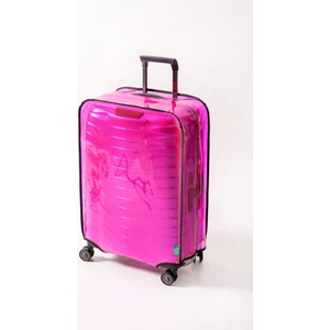 Şeffaf Valiz Kılıfı Neon Renk Pvc
