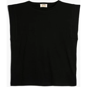 Basic Tişört Kolsuz Pamuklu