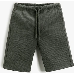 Erkek Çocuk Basic Şort Beli Bağcıklı