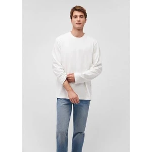 Beyaz Uzun Kollu Basic TIŞÖRT0612403-70057