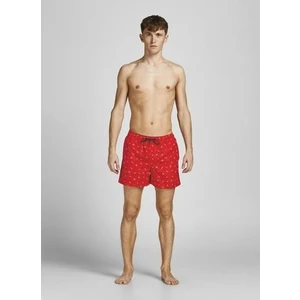 Jack & Jones Bulldog Logo Baskılı Deniz Şortu