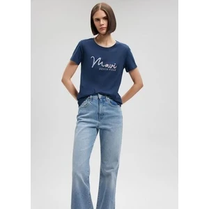 Baskılı Lacivert Tişört 1612247-82454