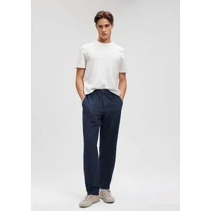 Keten Karışımlı Lacivert Pantolon 0010293-70757