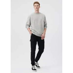 Erkek Siyah Kargo Pantolon 000125-900