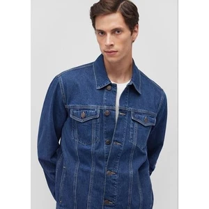 Drake 90LAR Puslu Koyu Mavi Jean CEKET010143-87939