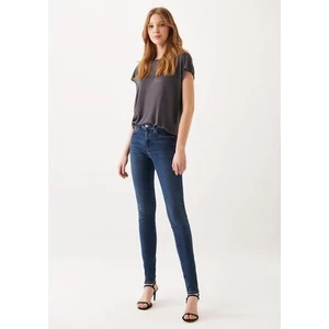 Alissa Casual Koyu Mavi Jean Pantolon 1067835246