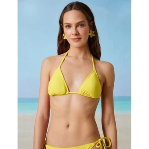 Üçgen Bikini Üstü Boyundan Bağlamalı