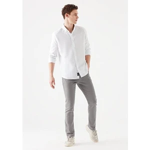Erkek Jake Gri Gabardin Pantolon 0042231022