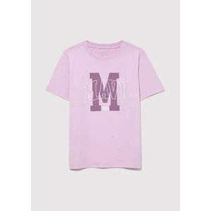 MAVİ LOGO BASKILI TİŞÖRT