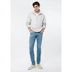 Erkek JAKE Eskitilmiş Mavi Pro Jean Pantolon 0042283801