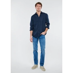 Erkek Pierre Gölgeli Mavi Premium Blue Jean Pantolon 0020983709