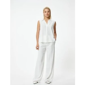 Kolsuz Gömlek Rahat Kalıp Aerobin Kumaş