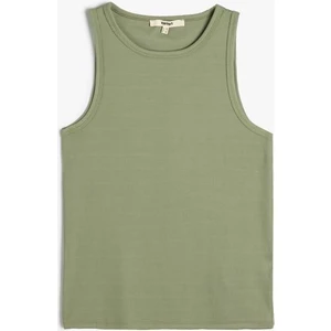Halter Yaka Atlet Fitilli Slim Fit