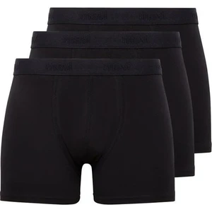 3lü Siyah Basic Boxer 0911413-900