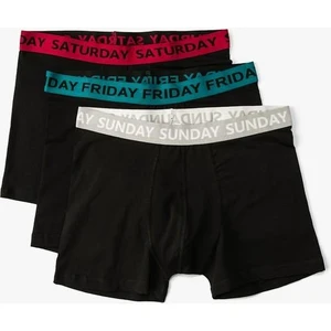 3'lü Boxer Seti Slogan Baskılı