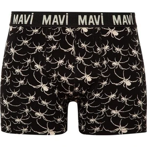 Baskılı Siyah Boxer 0911046-900