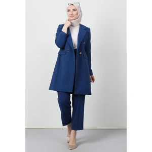 Blazer Ceket Takım Koyu Mavi