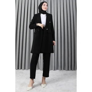 Blazer Ceket Takım Siyah