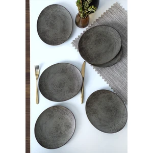 Mat Toprak Stella Pasta Tabağı 23 cm 6 Adet 20572