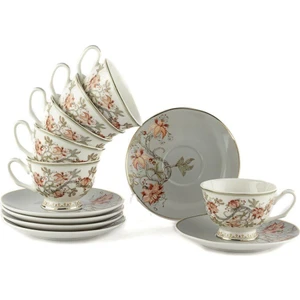 Mikasa Moor Mystic Floral 6lı Kahve Fincanı Seti 90CC