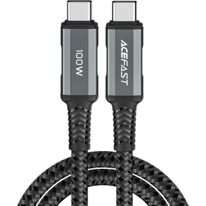 USB-C to USB-C 2 Metre Kablo 5A -100W Güç PPS 2.0 - Super Hızlı Şarj - Apple Uyumlu Type-C Şarj Data Kablosu - C4-03 (Acefast Türkiye Garantili)