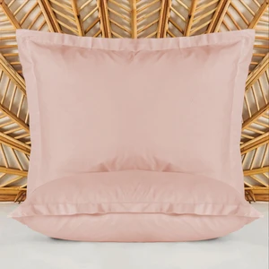 Soft Basic Oxford 2'li Yastık Kılıfı - Gülkurusu - 50X70 cm