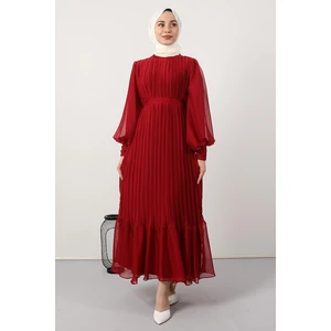 Piliseli Janjan Abiye Kırmızı