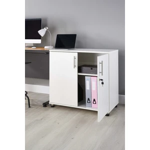 Ecm Ofis Dolabı Ofis Büro Mobilyası Evrak Dolabı Lüks Modern Kapaklı Raf Mobilya Kayın Organizer