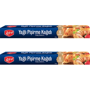 8 Metre Pişirme Kağıdı 37cm 2li Kutu Set