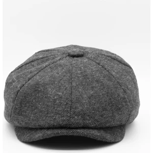 Peaky Blinders Şapka Newsboy Trend 8 Parça Kasket Fötr-Füme